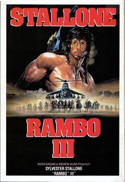 Poster Rambo III