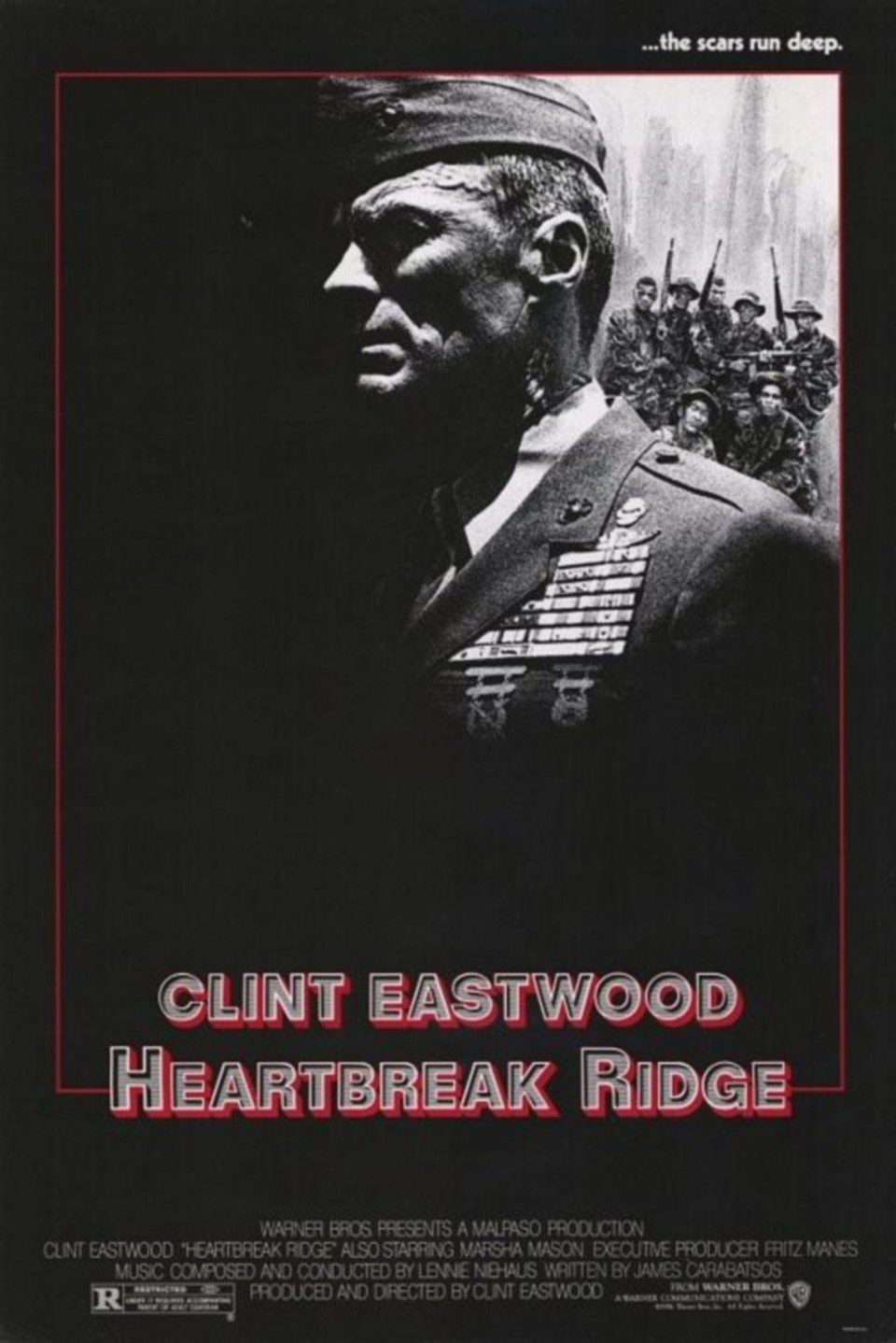 Poster of Heartbreak Ridge - Estados Unidos