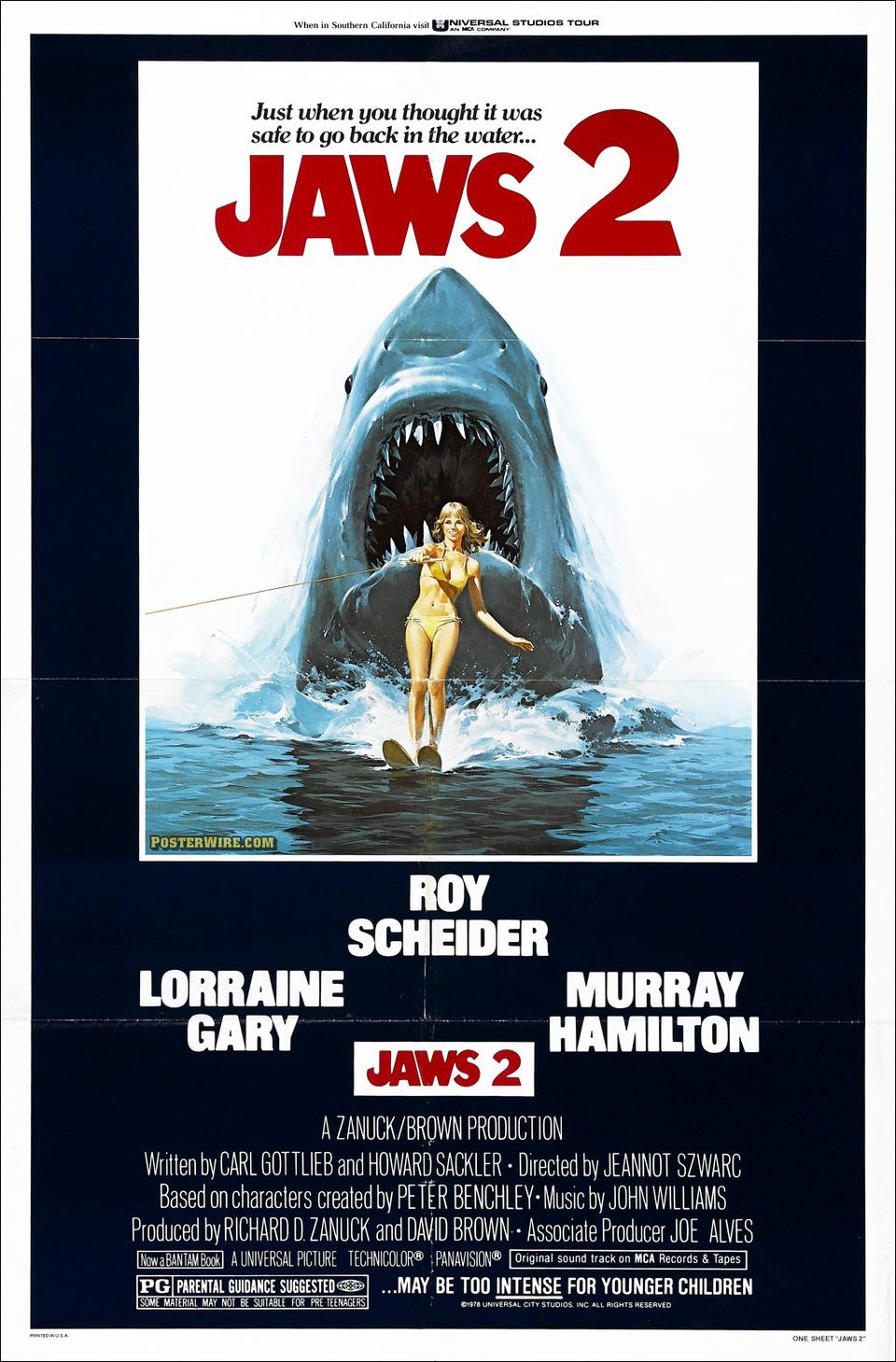 Poster of Jaws 2 - Estados Unidos