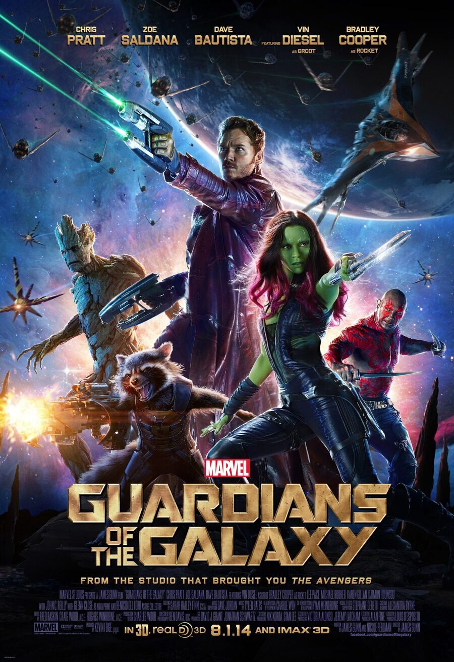 Poster of Guardians of the Galaxy - EEUU 2