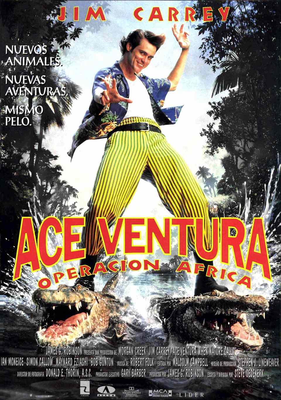 Poster of Ace Ventura: When Nature Calls - España