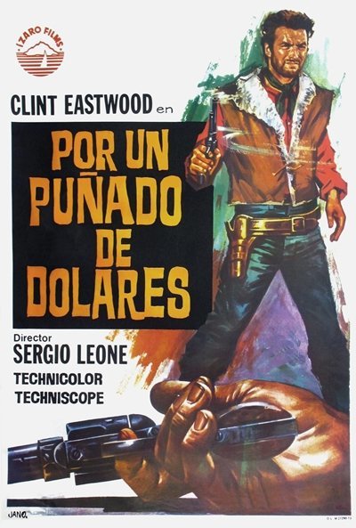 Poster of A Fistful of Dollars - España