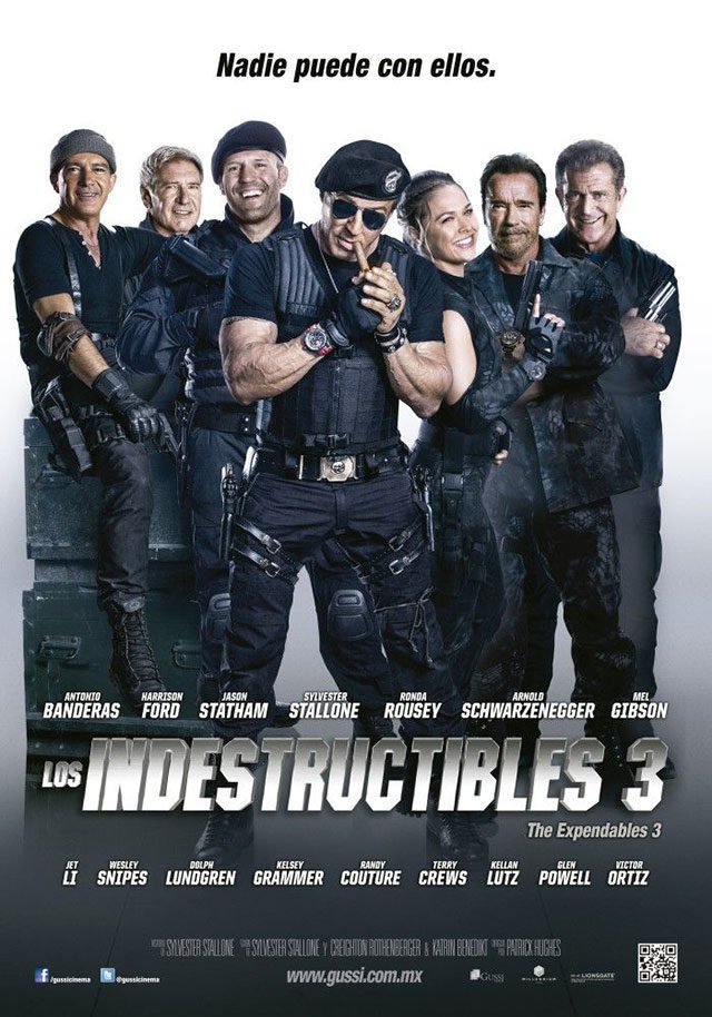 Poster of The Expendables 3 - México