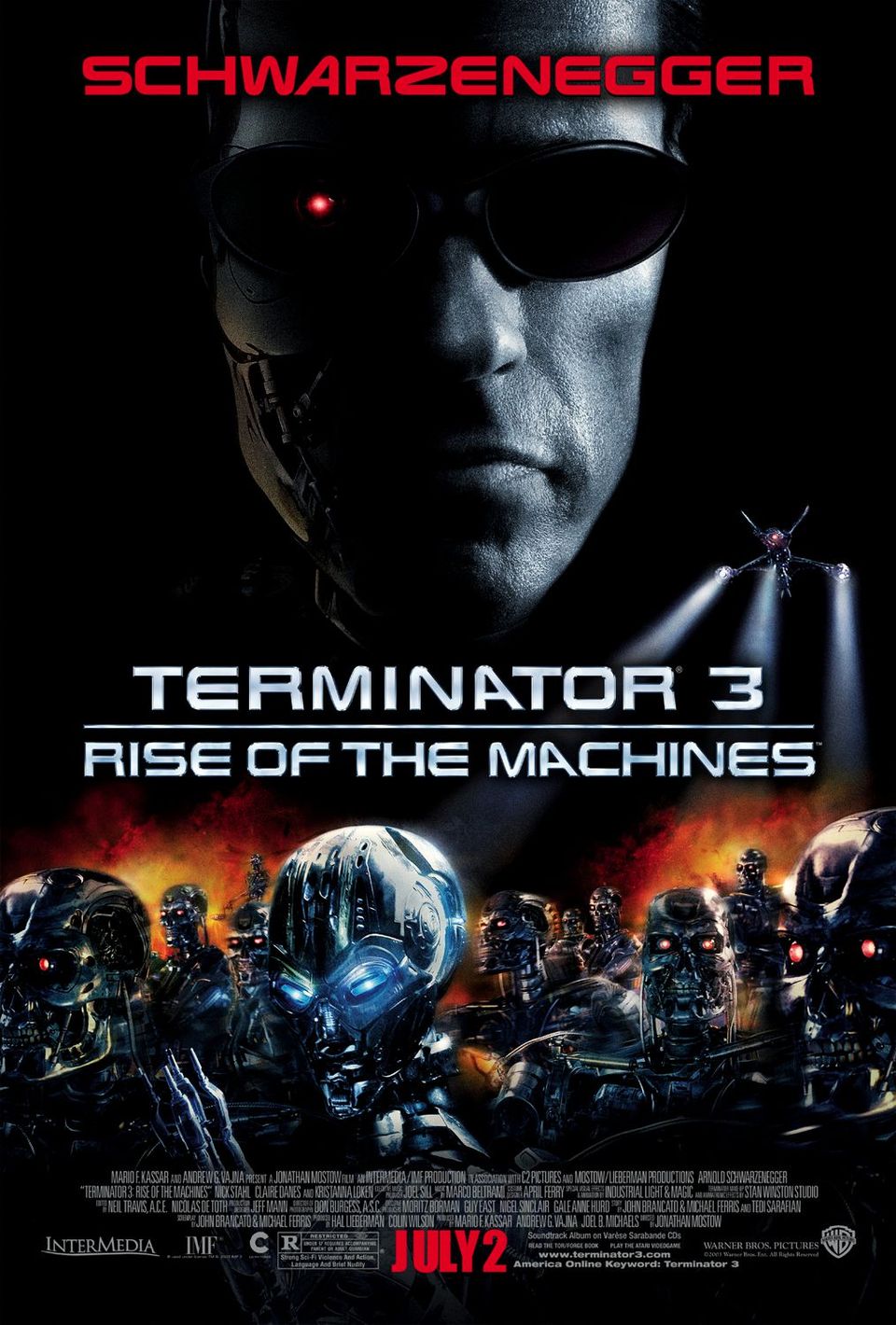 Poster of Terminator 3: Rise of the machines - Estados Unidos