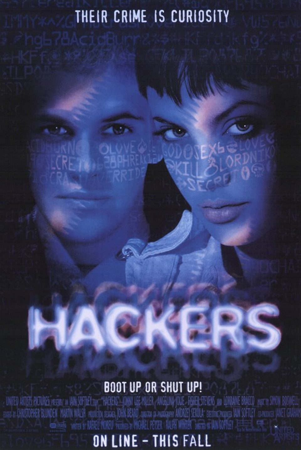 Poster of Hackers - Estados Unidos
