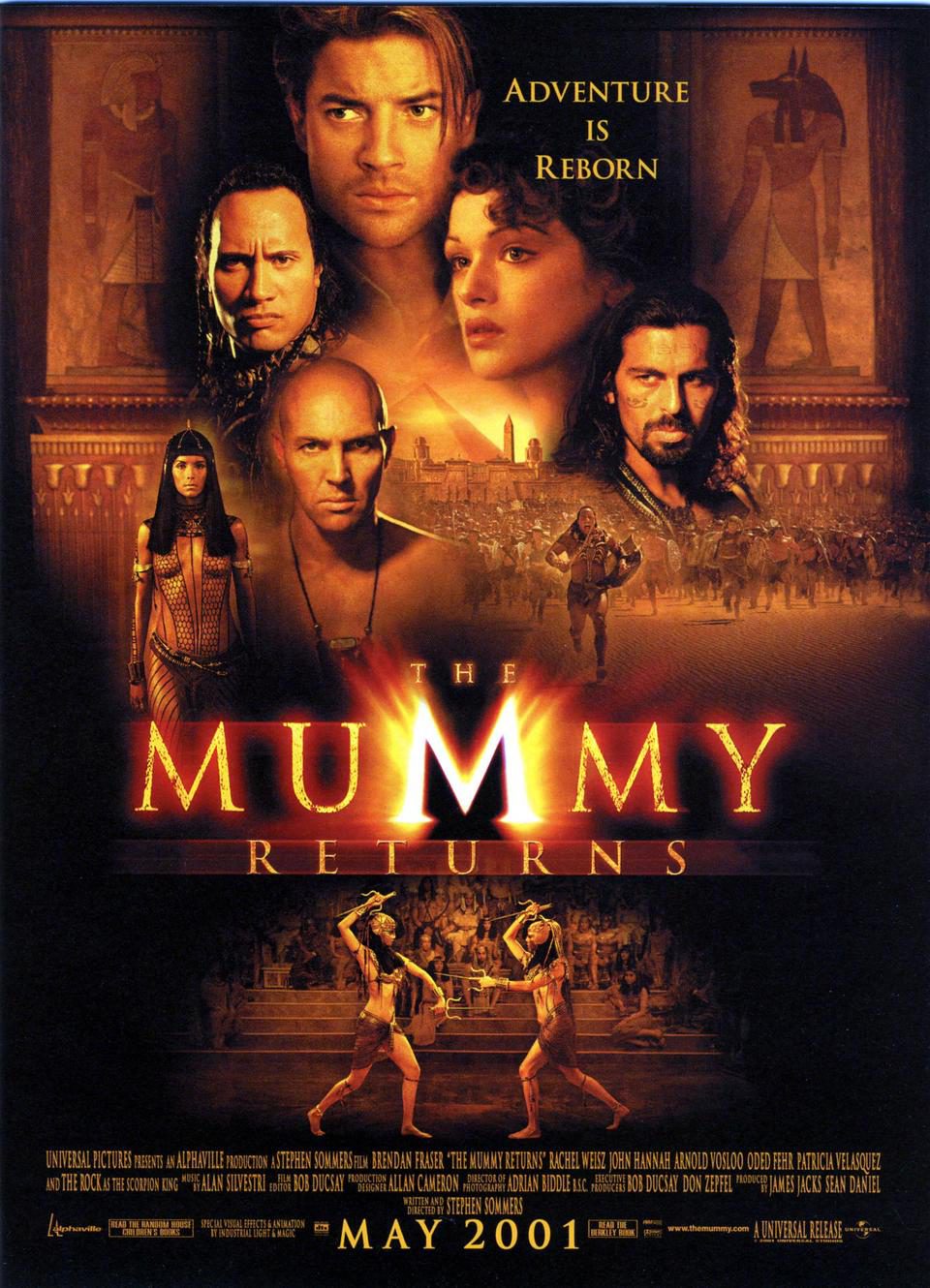 Poster of The Mummy Returns - Estados Unidos