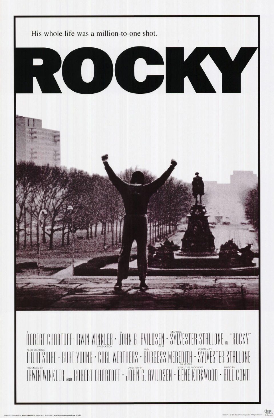 Poster of Rocky - Estados Unidos