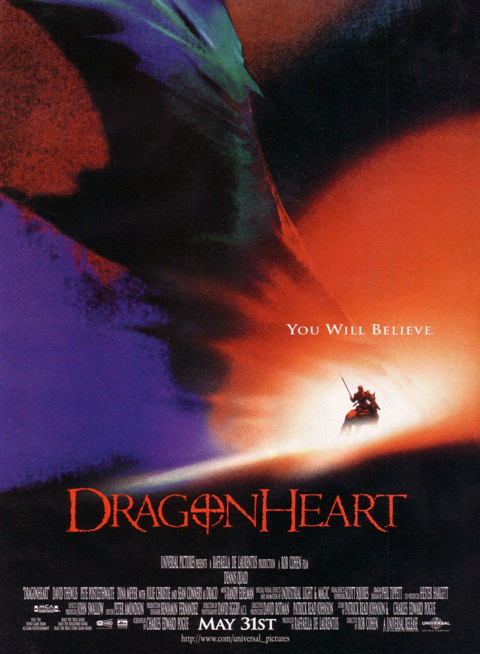 Poster of Dragonheart - Estados Unidos