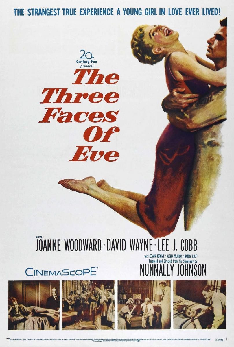 Poster of The Three Faces of Eve - Estados Unidos