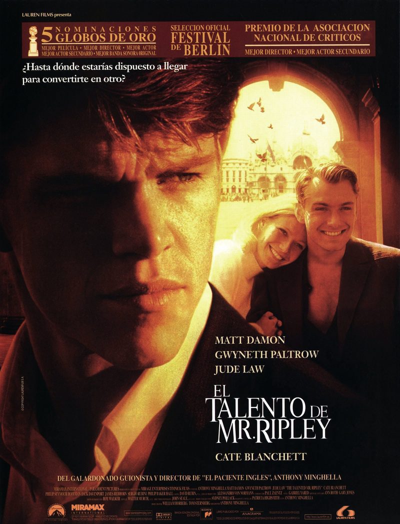 Poster of The Talented Mr. Ripley - Estados Unidos