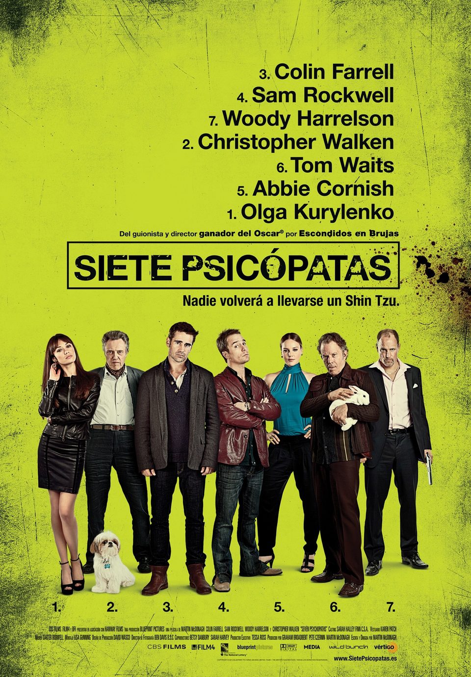 Poster of Seven Psychopaths - España