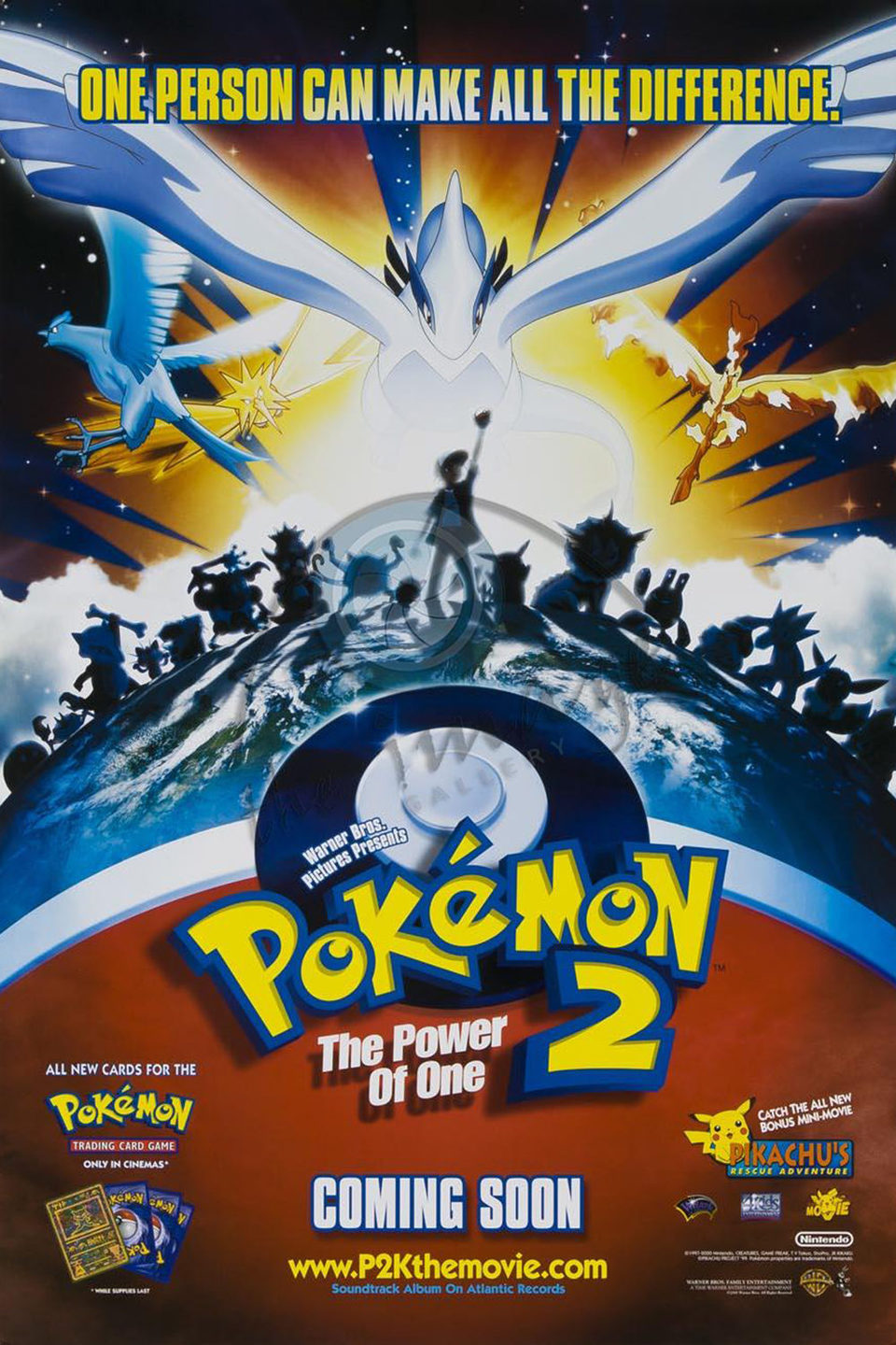 Poster of Pokémon: The Movie 2000 - Estados Unidos
