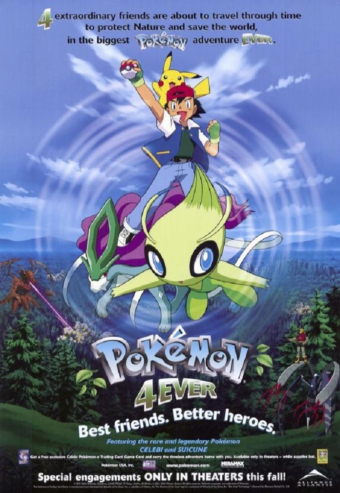 Poster of Pokémon 4Ever - Estados Unidos