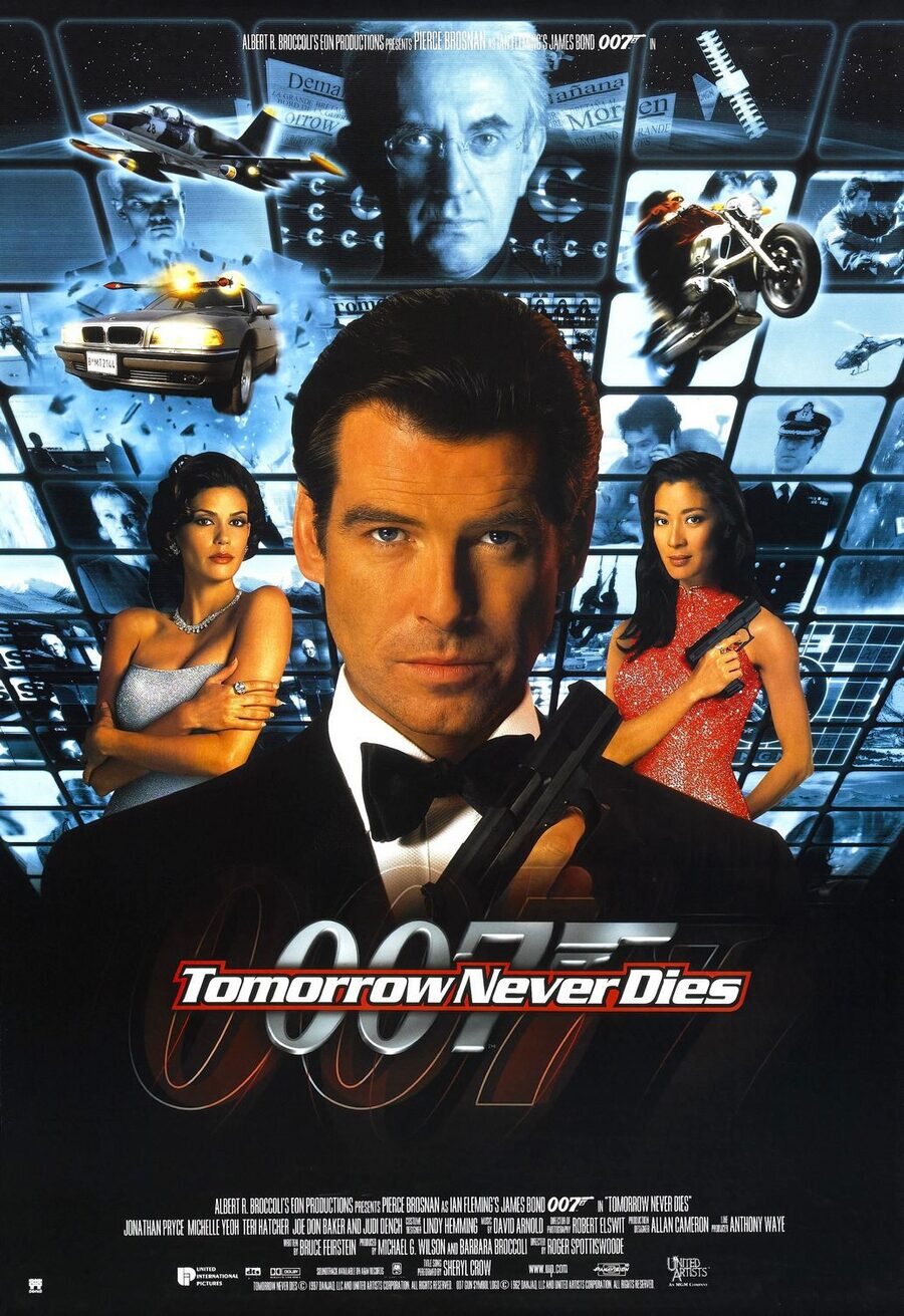 Poster of Tomorrow Never Dies - Estados Unidos