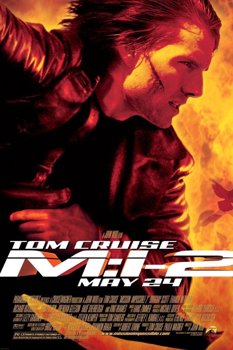 Poster of Mission: Impossible 2 - Estados Unidos