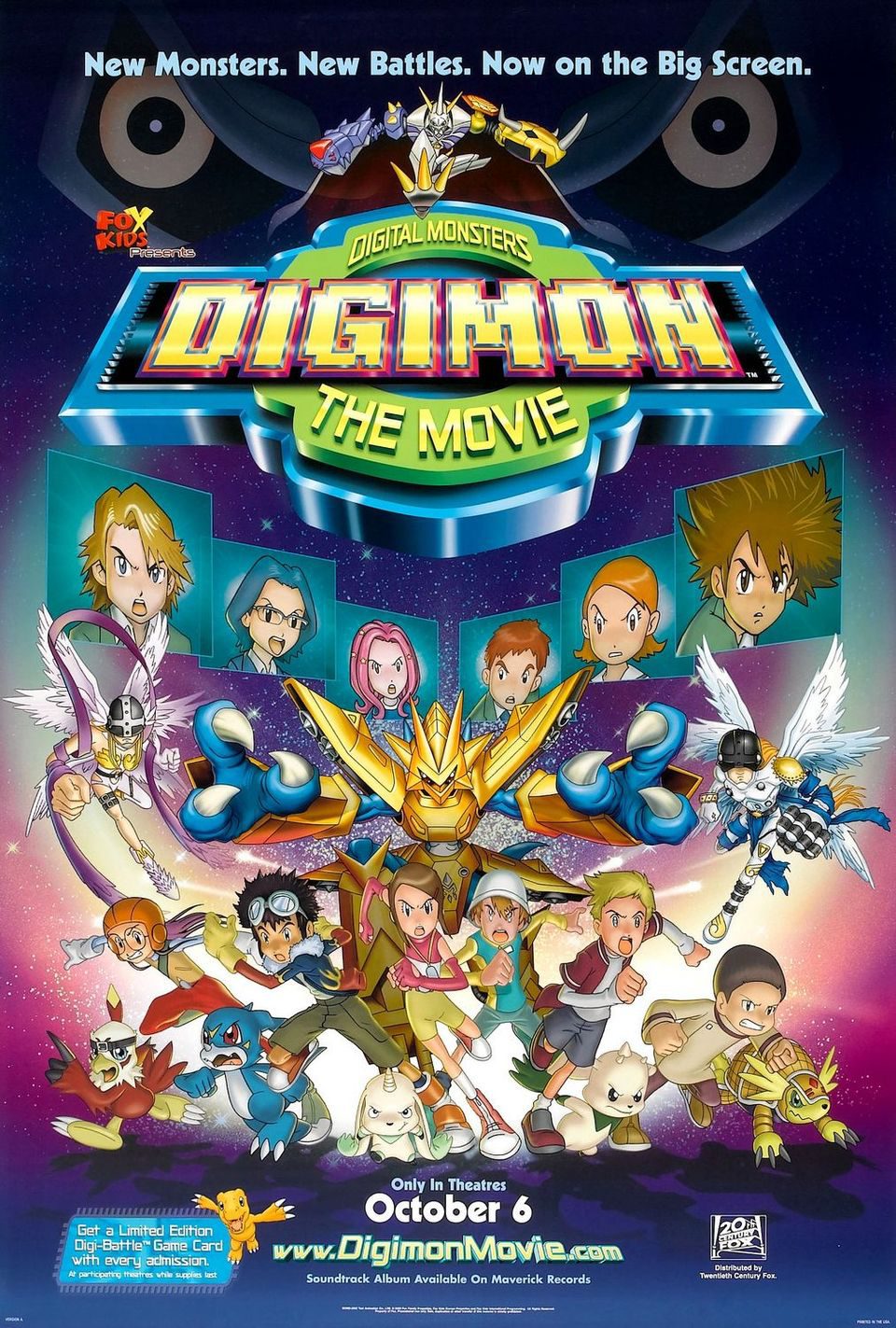 Poster of Digimon: The Movie - Estados Unidos