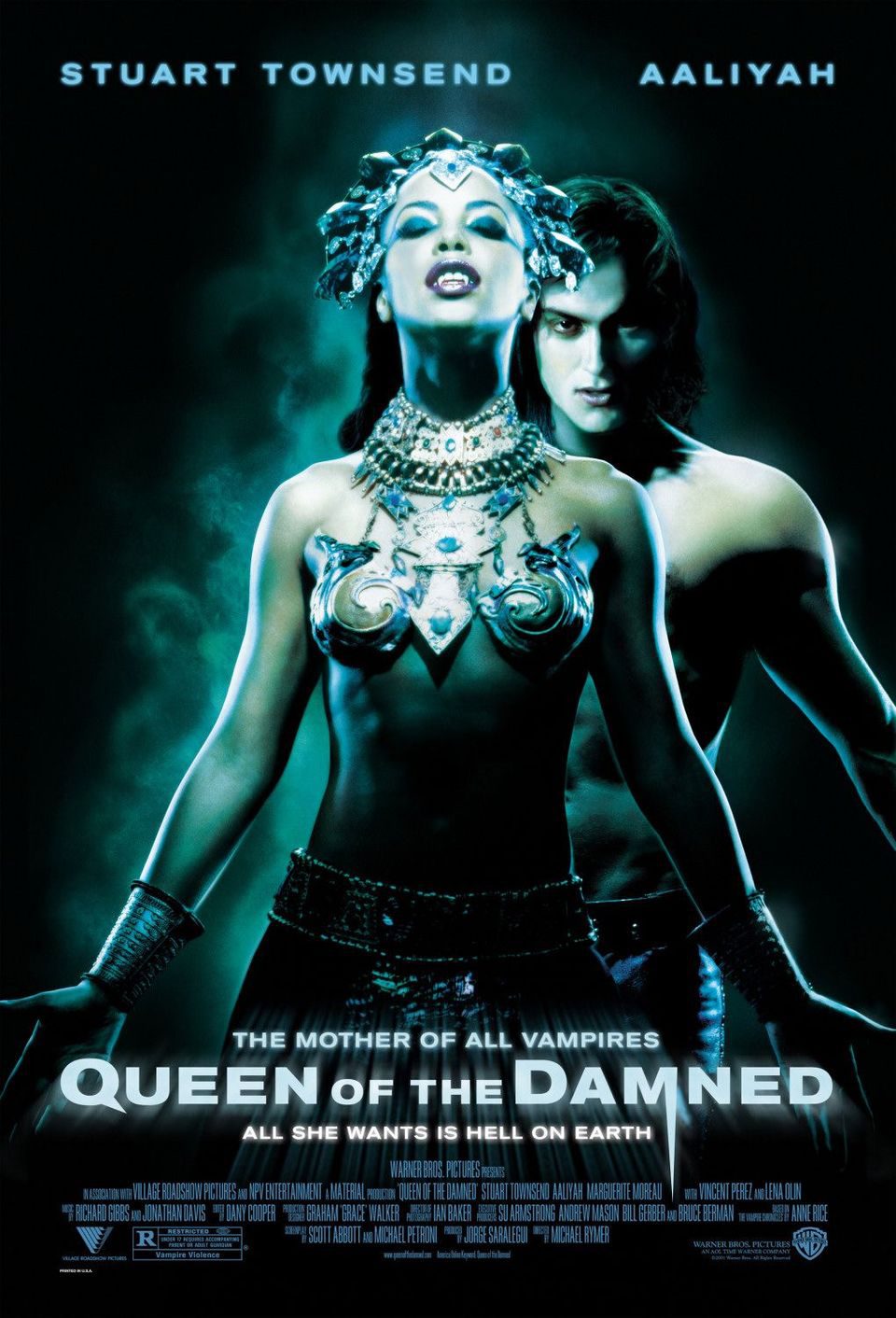 Poster of Queen of the Damned - Estados Unidos