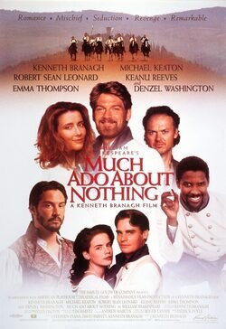 Poster Much Ado About Nothing