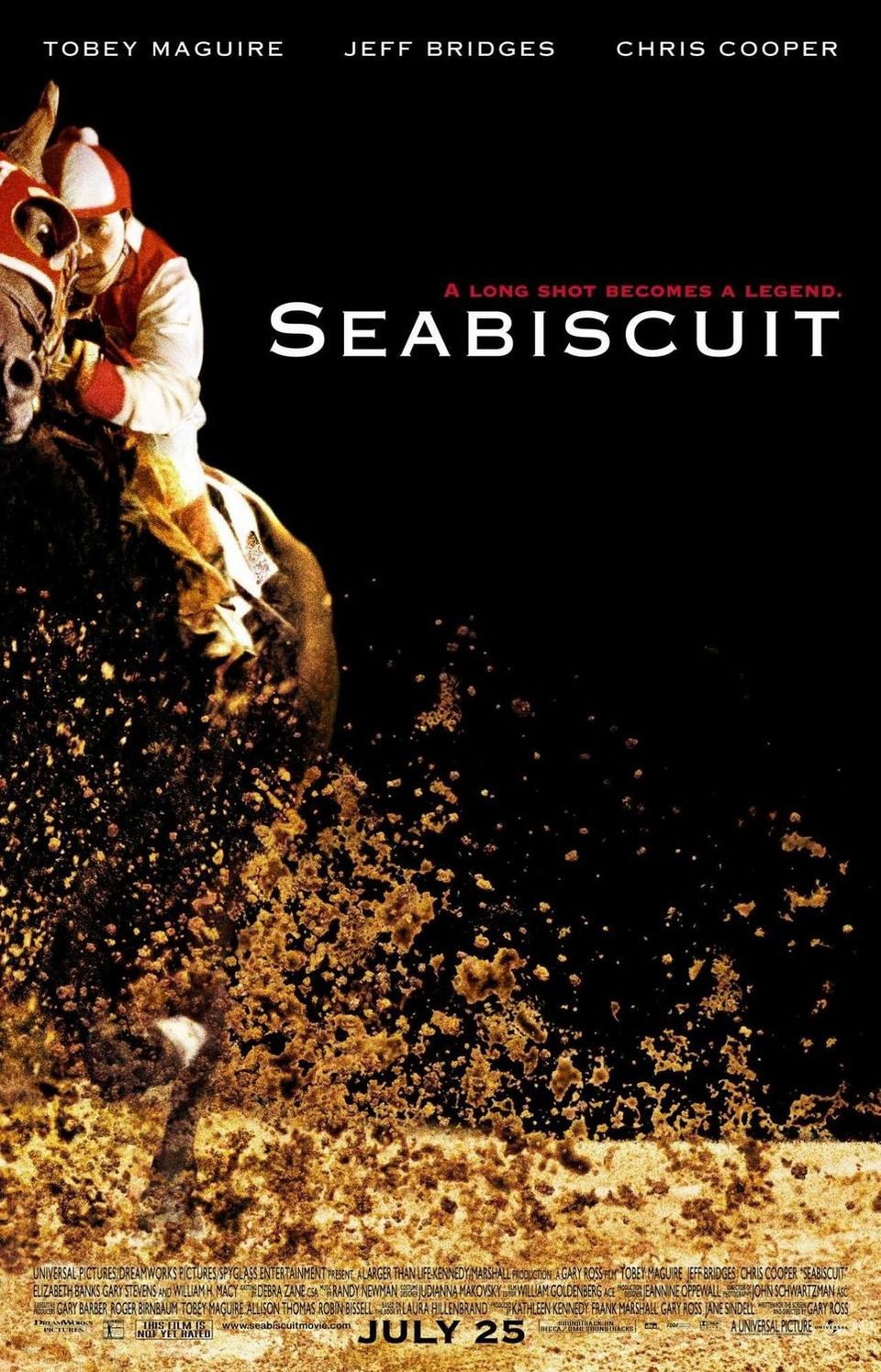 Estados Unidos poster for Seabiscuit