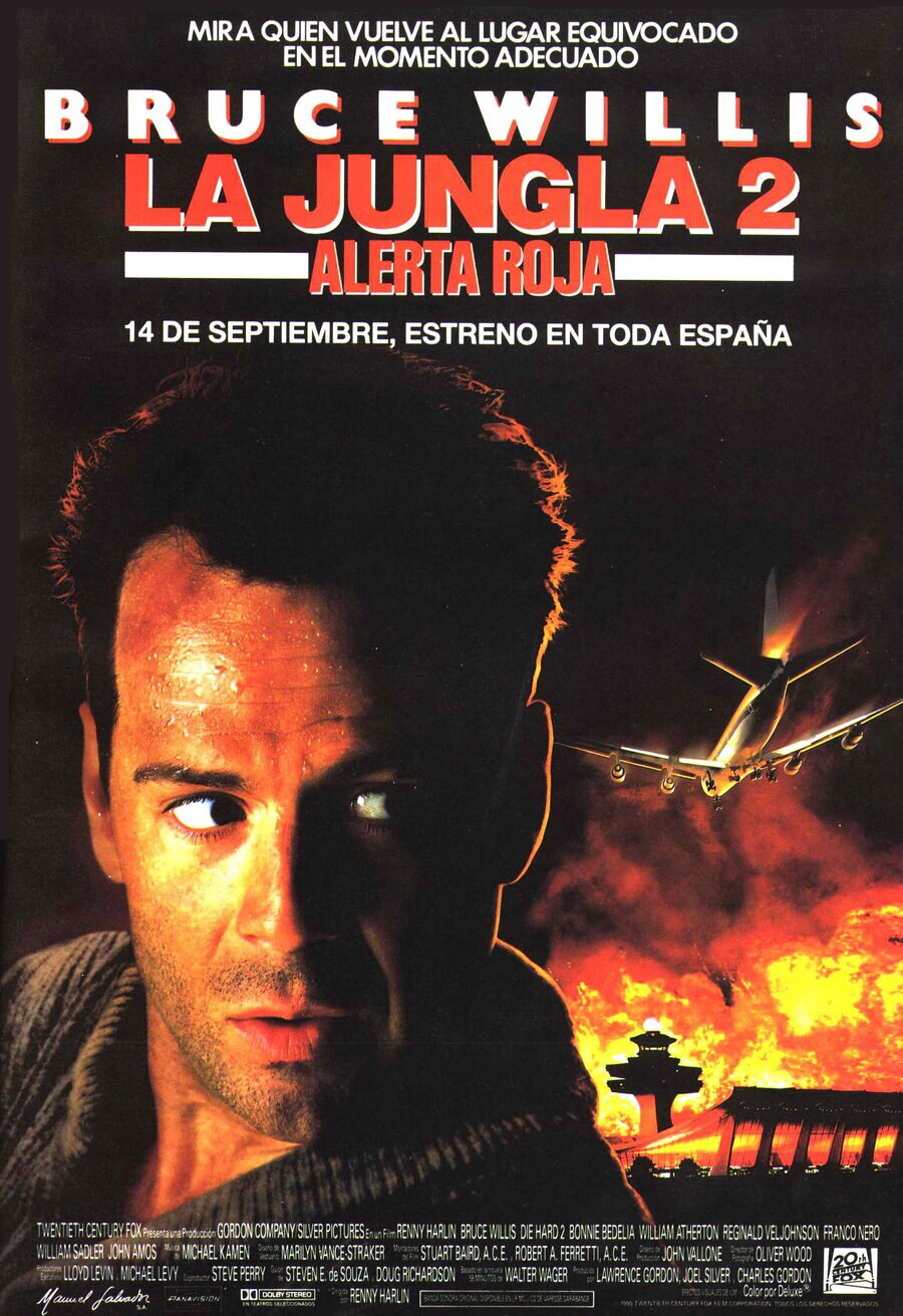 Poster of Die Hard 2 - España