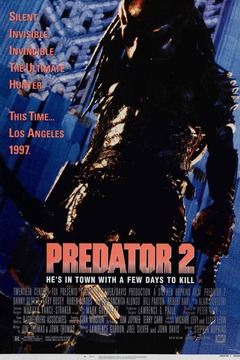 Poster of Predator 2 - Estados Unidos