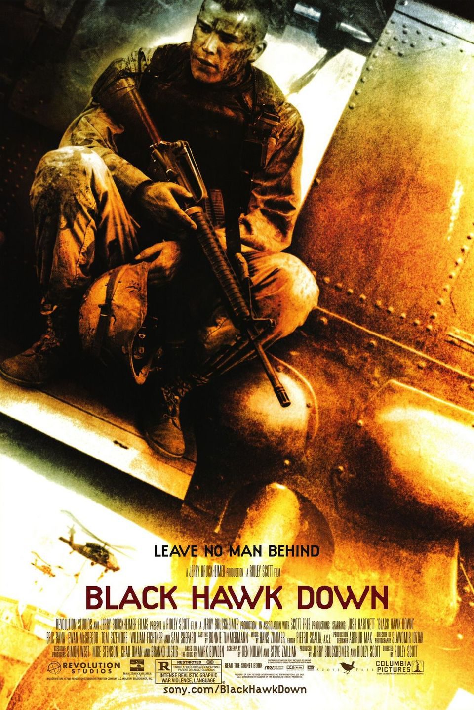 Poster of Black Hawk Down - EEUU