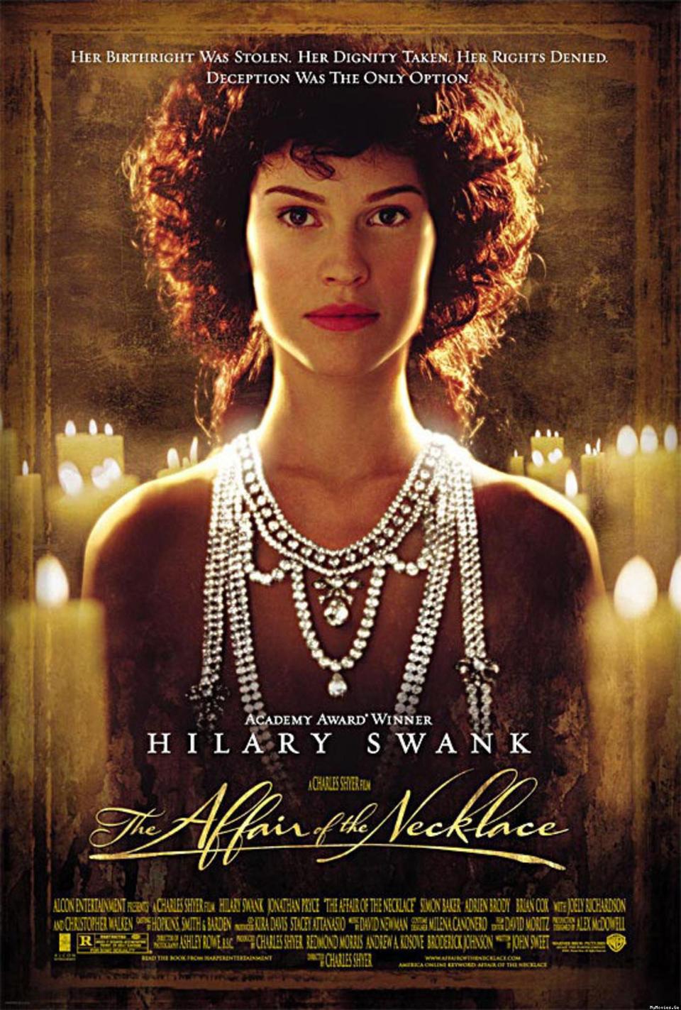 Poster of The Affair of the Necklace - EEUU