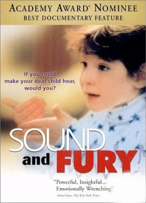 Poster of Sound and Fury - Estados Unidos