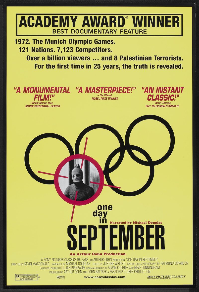 Poster of One Day in September - Estados Unidos