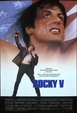 Poster Rocky V