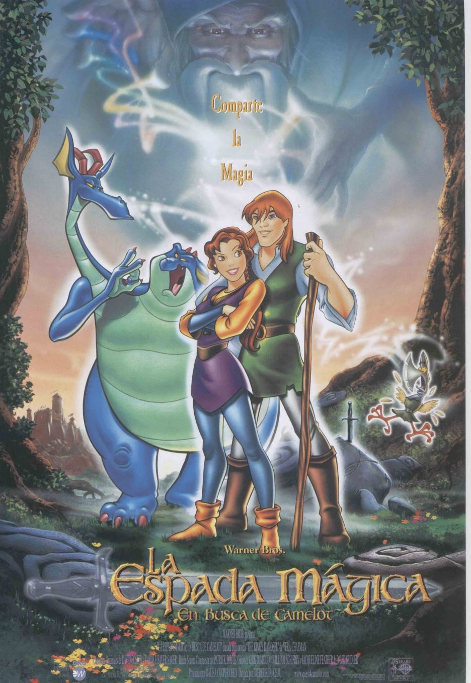 Poster of Quest for Camelot - España