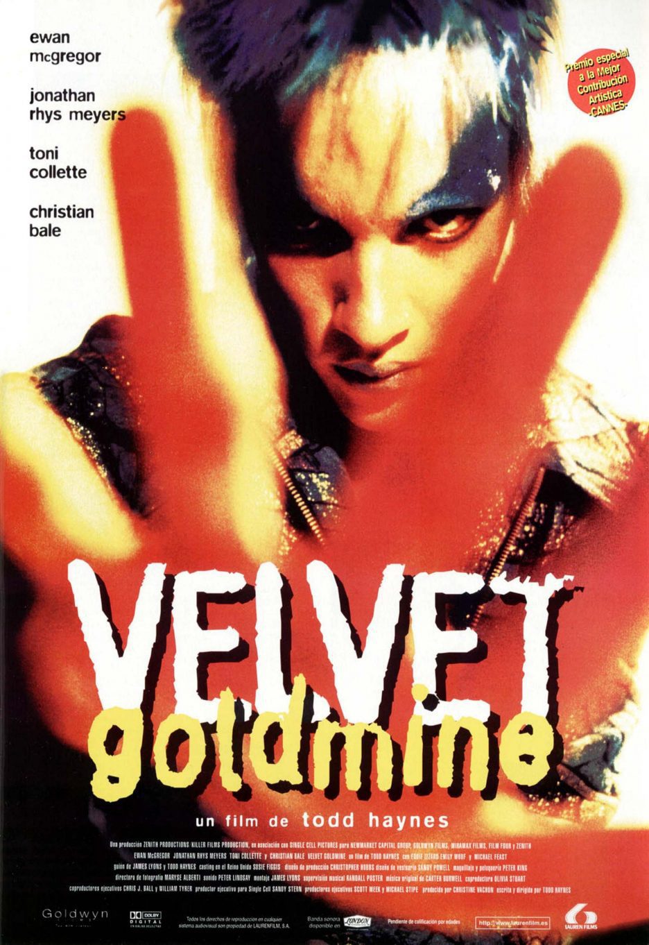 Poster of Velvet Goldmine - España