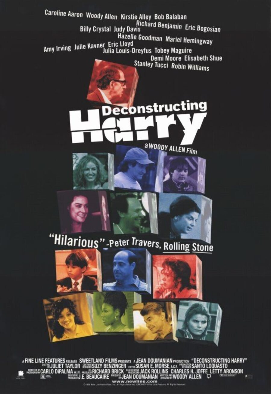 Poster of Deconstructing Harry - Estados Unidos
