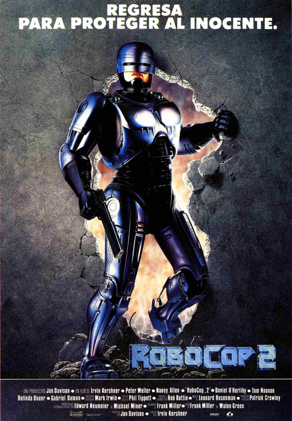 Poster of RoboCop 2 - Estados Unidos