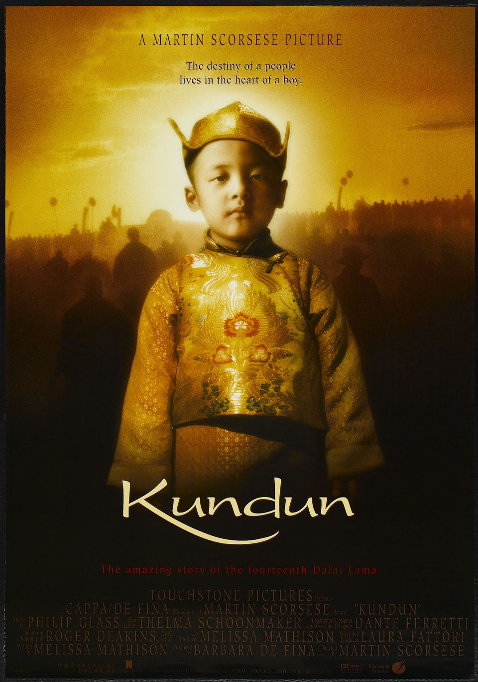 Poster of Kundun - EEUU 3D