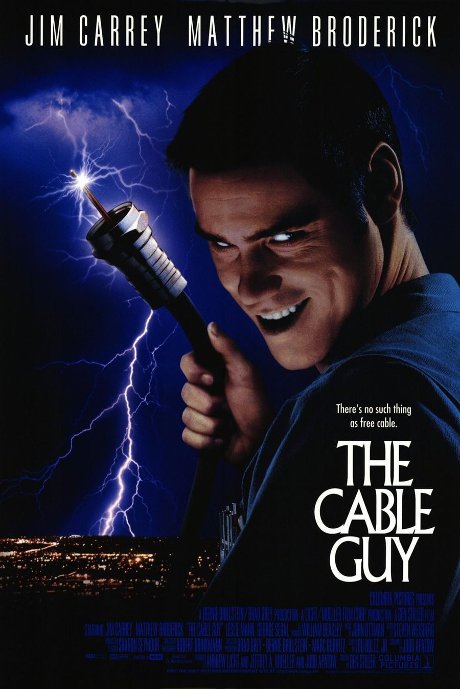 Poster of The Cable Guy - Estados Unidos