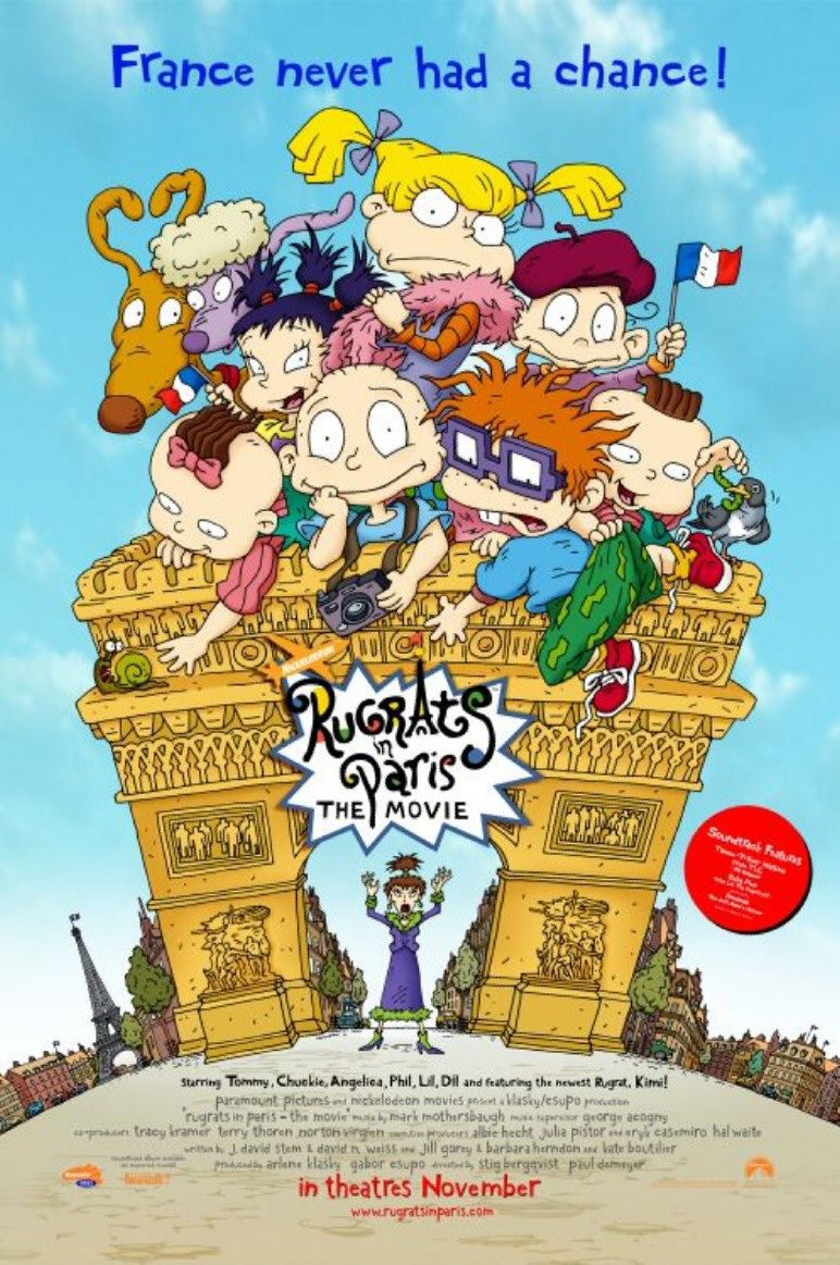 Poster of Rugrats in Paris: The Movie - Estados Unidos