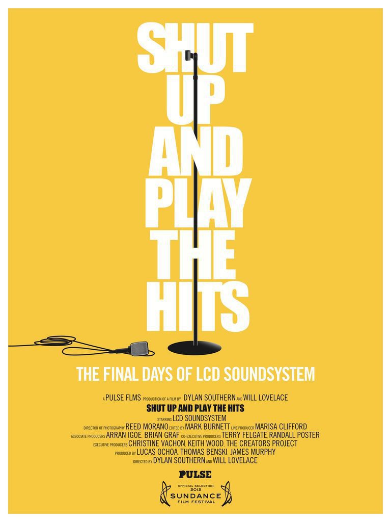 Poster of Shut Up and Play the Hits - Reino Unido