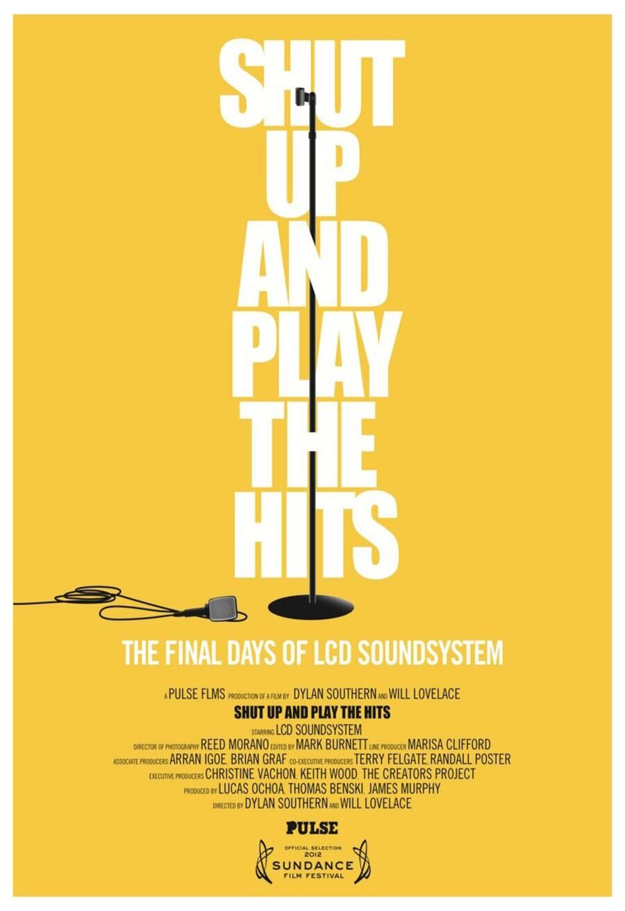 Poster of Shut Up and Play the Hits - Reino Unido