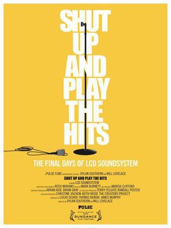 Poster Shut Up and Play the Hits