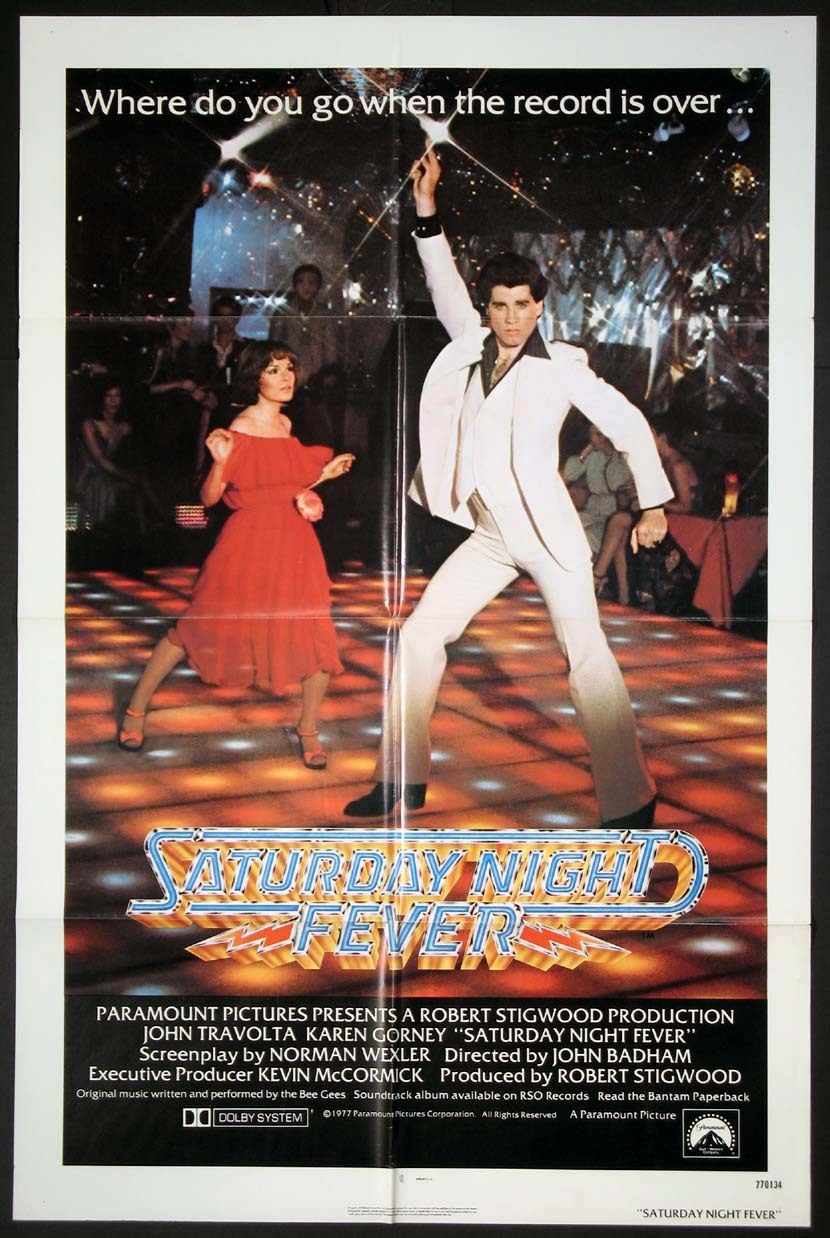 Poster of Saturday Night Fever - Estados Unidos
