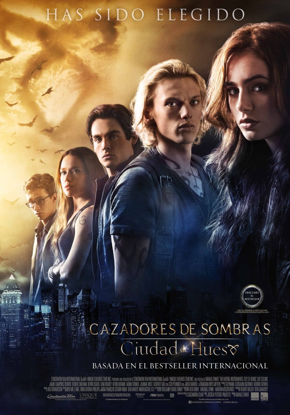 Poster of The Mortal Instruments: City of Bones - España 2
