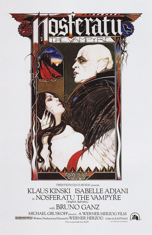 Poster of Nosferatu the Vampyre - Estados Unidos