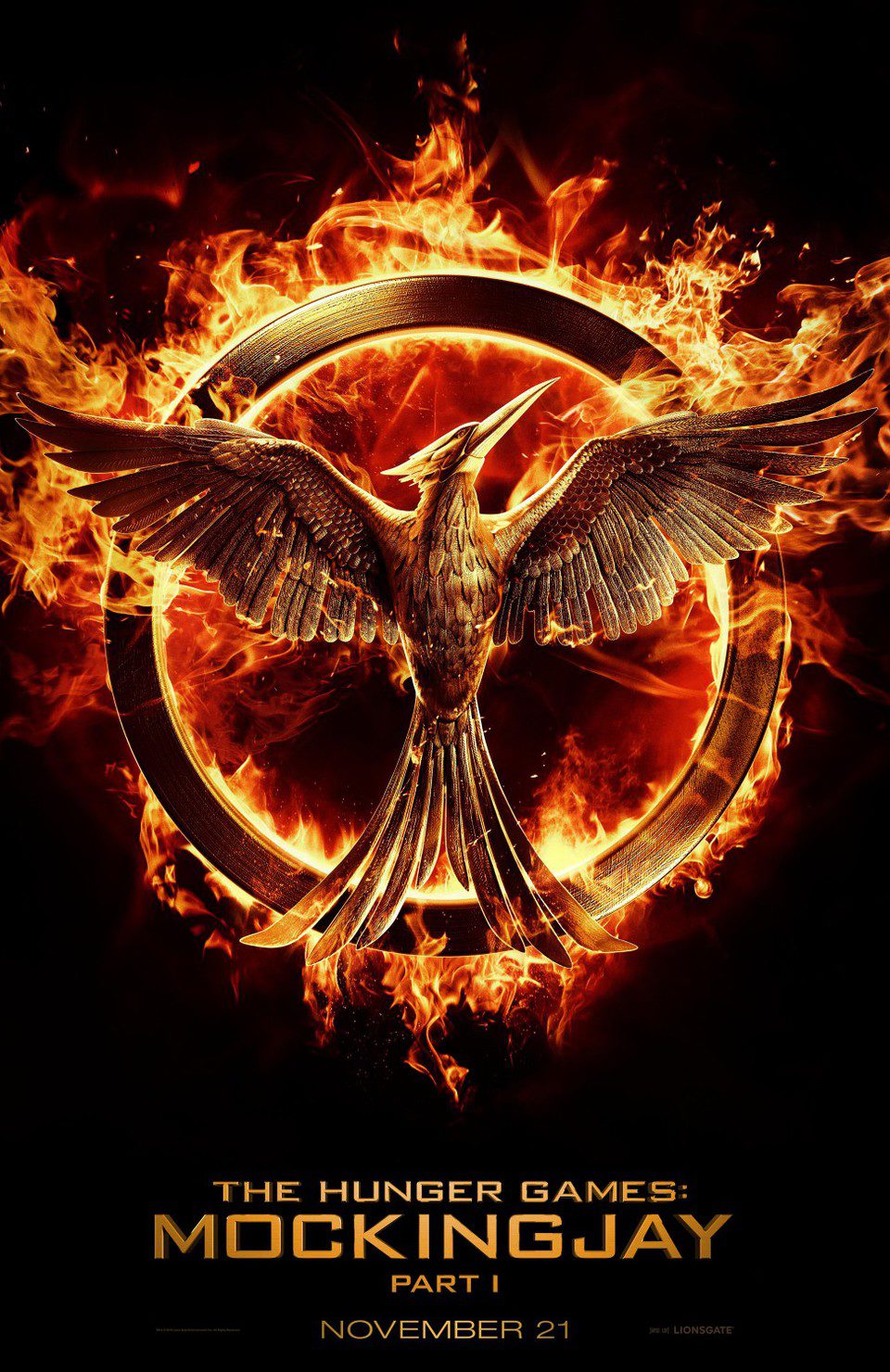 Poster of The Hunger Games: Mockingjay - Part 1 - Teaser EEUU