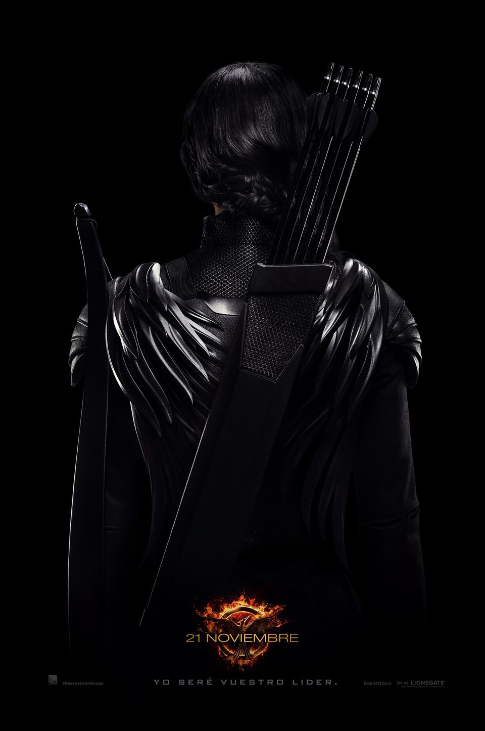 Poster of The Hunger Games: Mockingjay - Part 1 - España