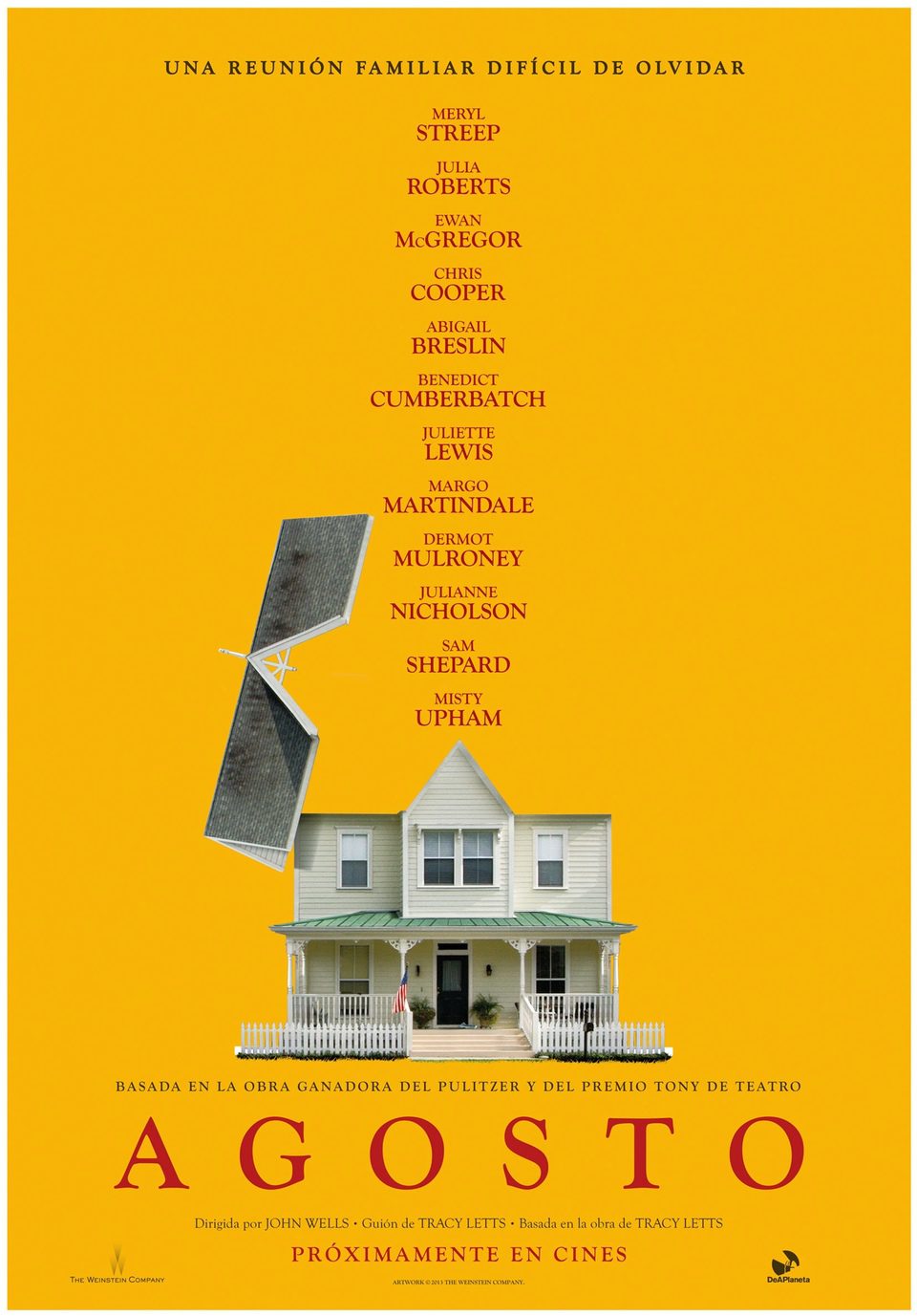 Poster of August: Osage County - Teaser España