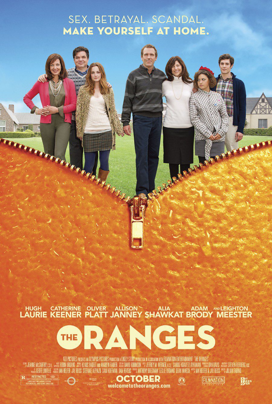 Poster of The Oranges - EEUU