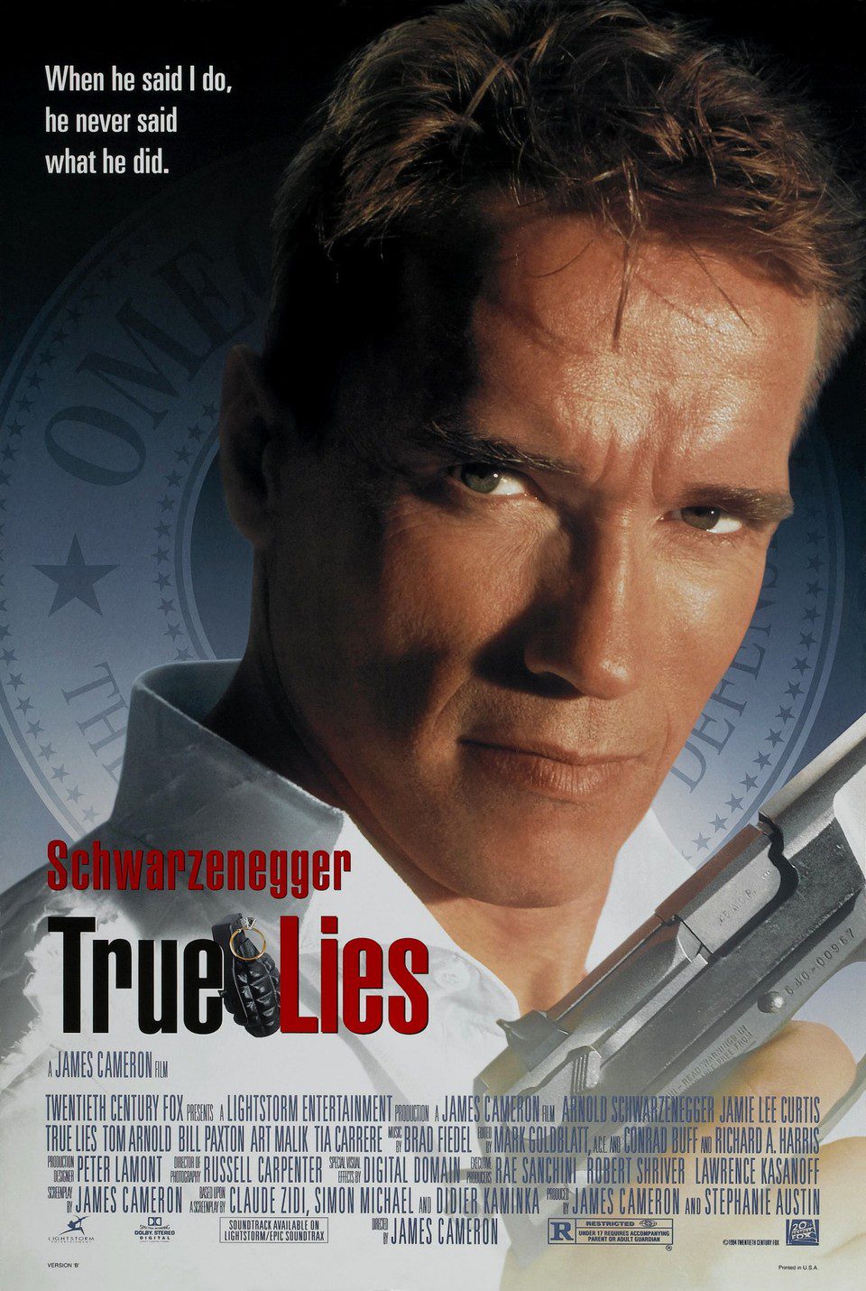 Poster of True Lies - Estados Unidos