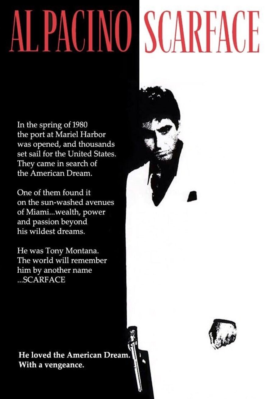 Poster of Scarface - Estados Unidos