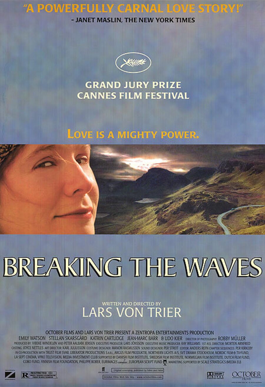 Poster of Breaking the Waves - EEUU